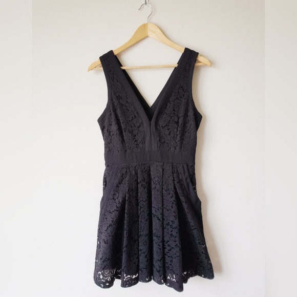 Free People Lovely in Lace Fit & Flare Dress - Picture 2 of 6